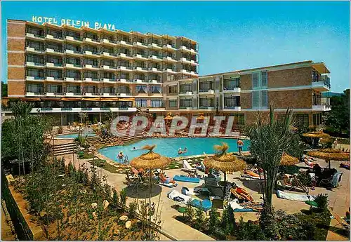 Cartes postales moderne Mallorca Baleares Espana Palma Nova Hotel Deltin Playa