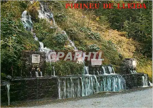 Moderne Karte Pirineu de Lleida Vall d Aran Lerida L artiga de lin