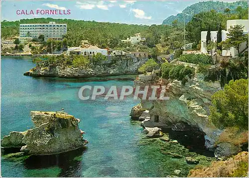 Moderne Karte Cala Fornells Mallorca Vista parcial