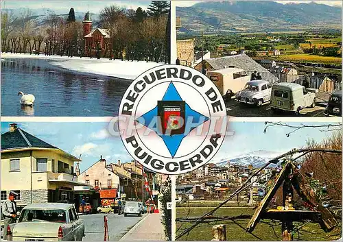 Cartes postales moderne Puigcerda Frontera Vista parcial