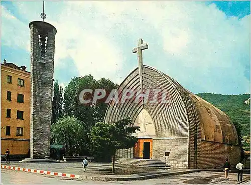 Moderne Karte Pont de Suert Eglise