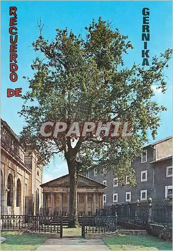 Cartes postales moderne Gernika Vizcaya Arbol simbolico