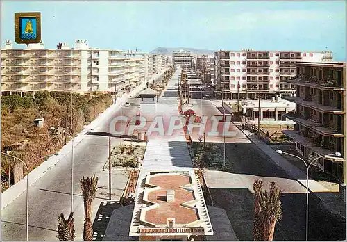 Cartes postales moderne Tabernes de Valldigna Valencia Plage Vue panoramique de l Avenue