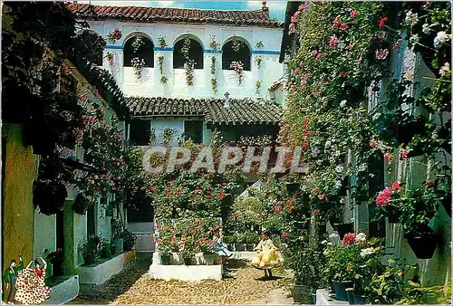 Cartes postales moderne Espana Patio tipique andalous