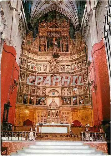 Cartes postales moderne Palencia Retable et Maitre autel de la Cathedrale