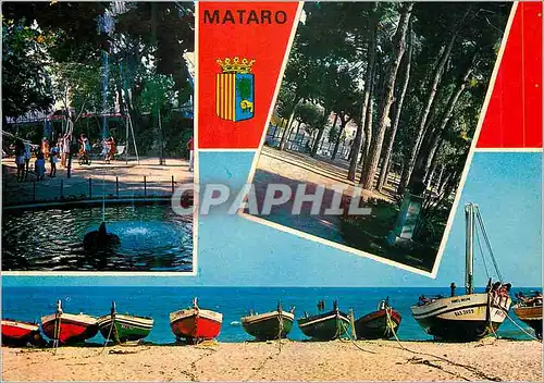 Moderne Karte Costa Dorada Mataro