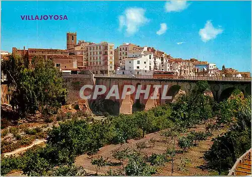 Cartes postales moderne Villajoyosa Alicante Vue partielle