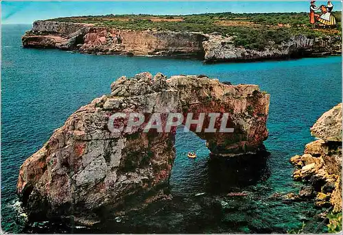 Cartes postales moderne Mallorca Cala Santanyi Es Pontas