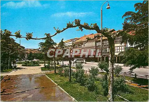 Cartes postales moderne Aguilar de Campoo Palencia Playa Mayor Vista parcial