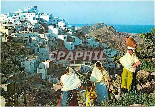 Cartes postales moderne Mojacar Almeria Espana Belvedere de la Mediterranee