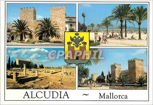 Cartes postales moderne Alcudia Mallorca