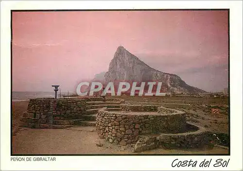 Cartes postales moderne Penon de Gibraltar Costa del Sol