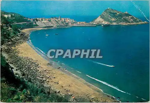 Cartes postales moderne Guetaria Cote et la plage