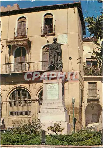 Moderne Karte Loja Granada Monument au Duc de Valencia