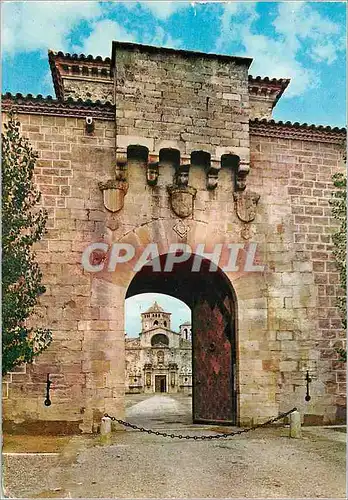 Cartes postales moderne Real Monasterio de Poblet Porte doree