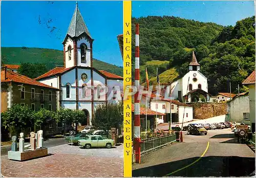 Cartes postales moderne Valcarlos Navarra Iglesia parroquial de Valcarlos