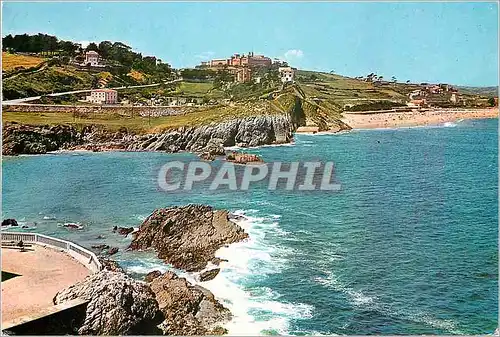 Cartes postales moderne Comillas Santander Escarpee breche avec l Universitee Pontificial