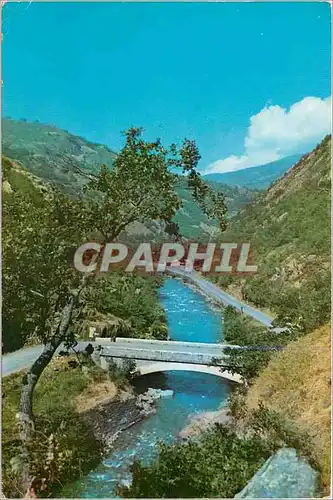 Cartes postales moderne Vallen de Aran Pirineos Centrales Les Pont du Roi