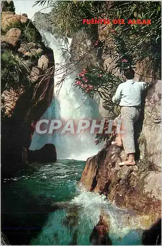 Moderne Karte Callosa de Ensarria Alicante La fleuve Algar