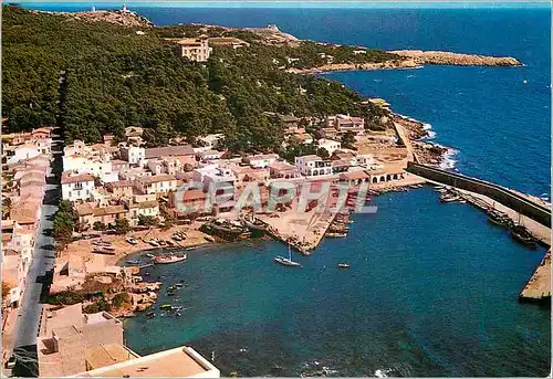 Cartes postales moderne Mallorca Baleares Espana Cala Ratjada Vista aerea du su puerto