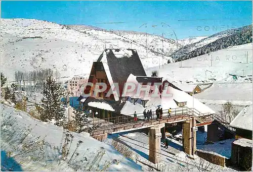 Cartes postales moderne Pirineos Orientales La Molina Gare