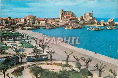 Cartes postales moderne Castro Urdiales Partial view