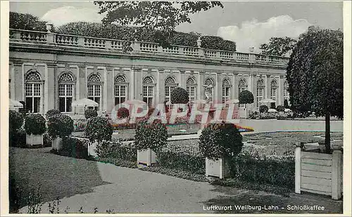 Moderne Karte Luftkurort Weilburg Lahn Schlosskaffe