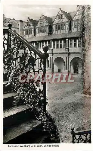 Cartes postales moderne Luftkurort Weilburg a d Lahn Schlosstreppe