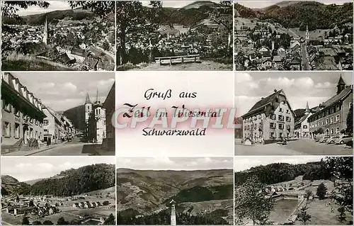 Cartes postales moderne Gruss aus Zell in Wiesental Schwarzwald
