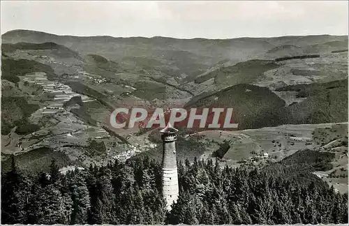 Cartes postales moderne Aussichsturm Hohe Mohr mit Blick ins hintere Wiesental Schwarzwald