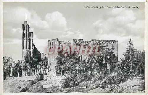 Cartes postales moderne Ruine Limburg bei Bad Durkheim Weinstrasse
