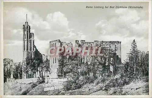 Cartes postales moderne Ruine Limburg bei Bad Durkheim Weinstrasse