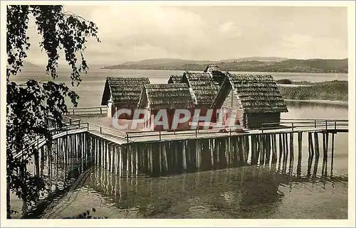 Moderne Karte Freilichtmuseum Unteruhldingen am Bodensee