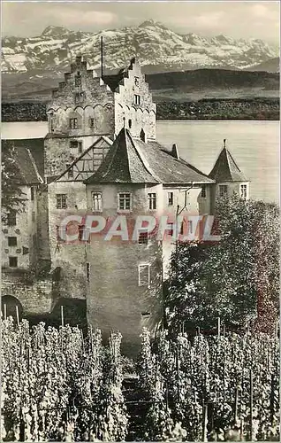 Cartes postales moderne Schloss Meersburg mit Altmann und Santis
