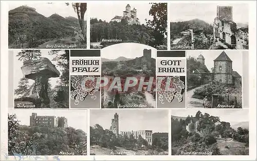 Cartes postales moderne Frohlich Gott Pfalz Erhalts