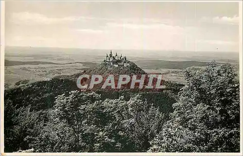 Moderne Karte Burg Hohenzollern