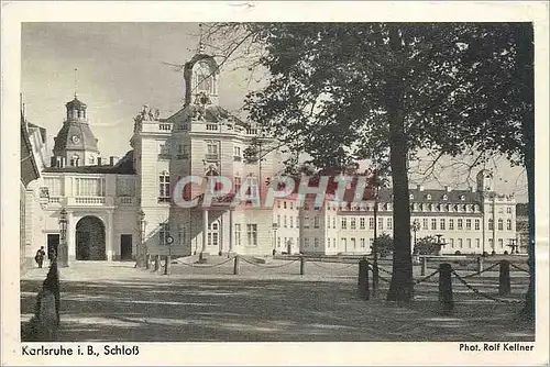 Moderne Karte Karlsruhe i B Schloss