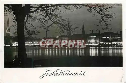 Cartes postales moderne Hamburg Blick auf den Jungfernstleg
