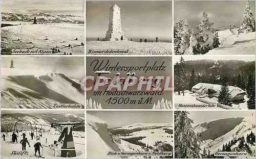 Cartes postales moderne Wintersportplatz im Hochschwarzwald