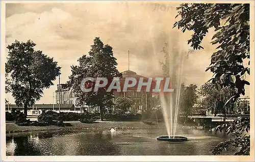 Cartes postales moderne Frankfurt A M Weiher an der Festhelle