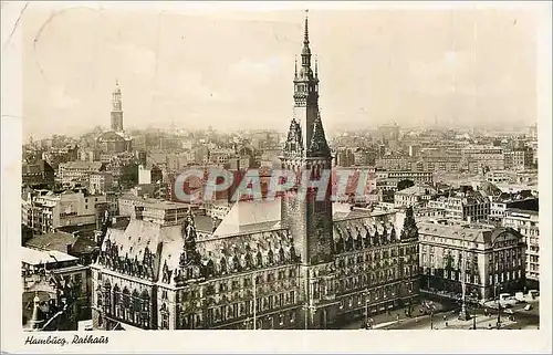 Cartes postales moderne Hamburg Rathaus