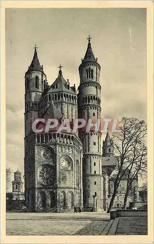 Cartes postales moderne Worms am Rhein Dom Westchor