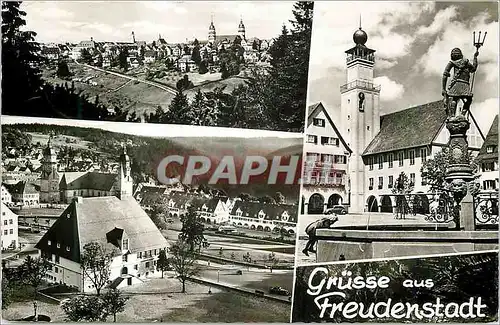 Cartes postales moderne Grusse aus Freudenstadt Schwarzwald