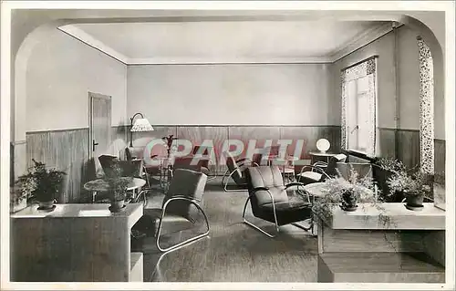 Cartes postales moderne Regiment de Cuirassiers Le foyer Salle de lecture Militaria