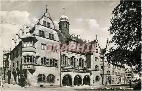 Moderne Karte Rathaus Freiburg