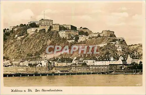 Moderne Karte Koblenz a Rh Der Ehrenbreitstein