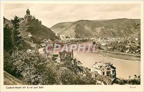 Cartes postales moderne Cochem Mosel mit Kond und Sehl