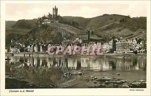 Moderne Karte Cochem a d Mosel