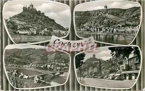 Moderne Karte Cochem a d Mosel