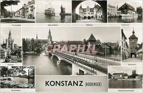 Cartes postales moderne Konstanz Bodensee